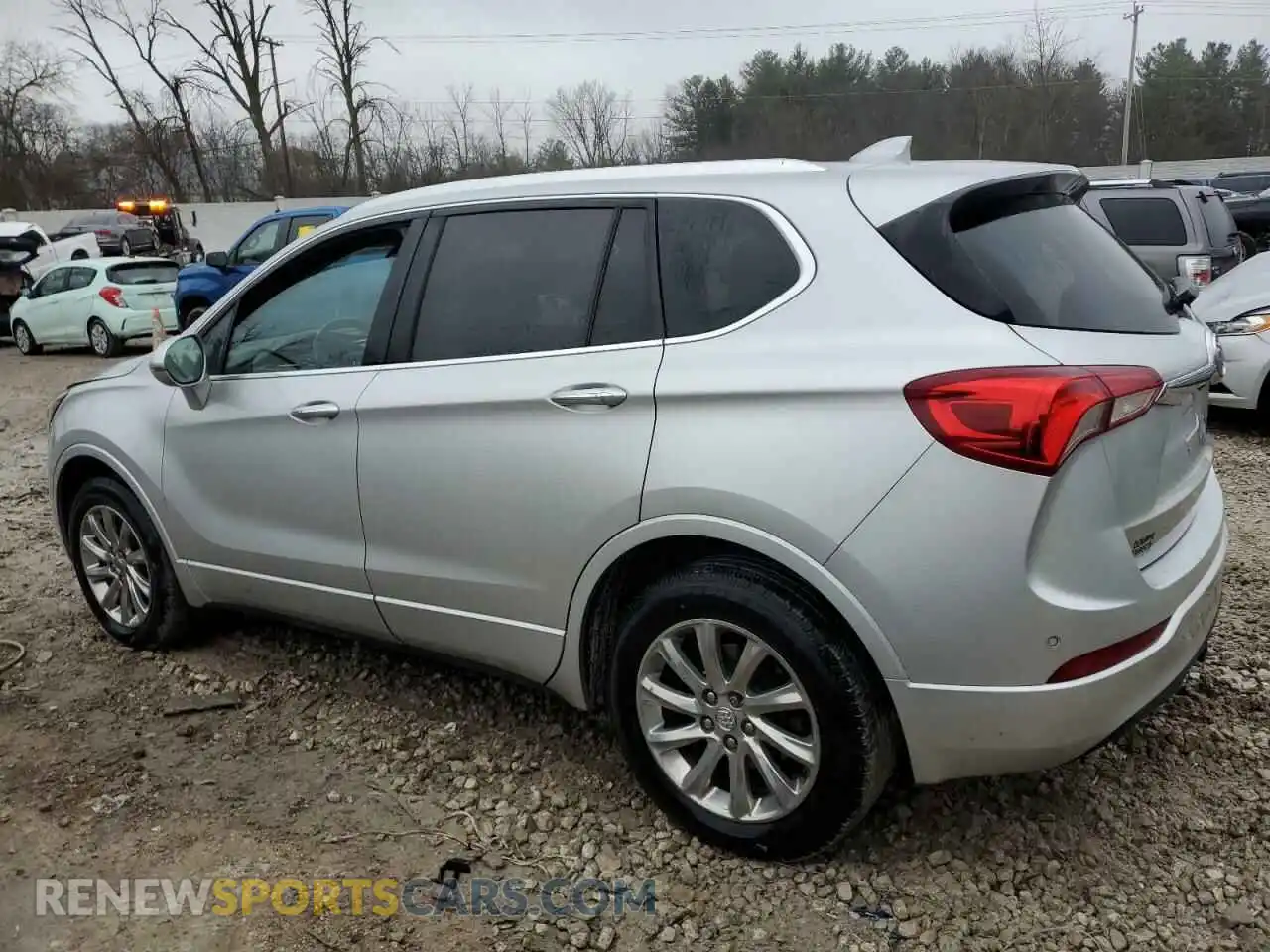2 Photograph of a damaged car LRBFX2SA8KD004248 BUICK ENVISION 2019