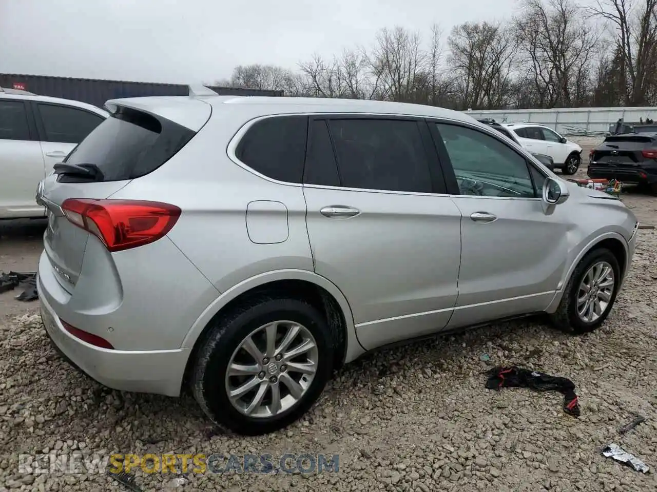 3 Photograph of a damaged car LRBFX2SA8KD004248 BUICK ENVISION 2019