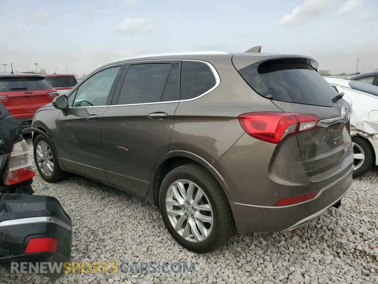 2 Photograph of a damaged car LRBFX3SX0KD010975 BUICK ENVISION 2019
