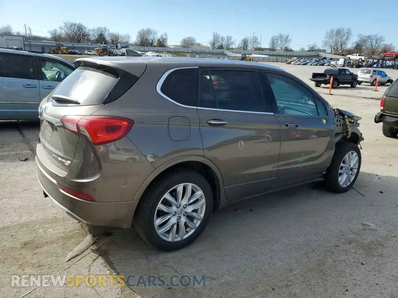 3 Photograph of a damaged car LRBFX3SX0KD010975 BUICK ENVISION 2019