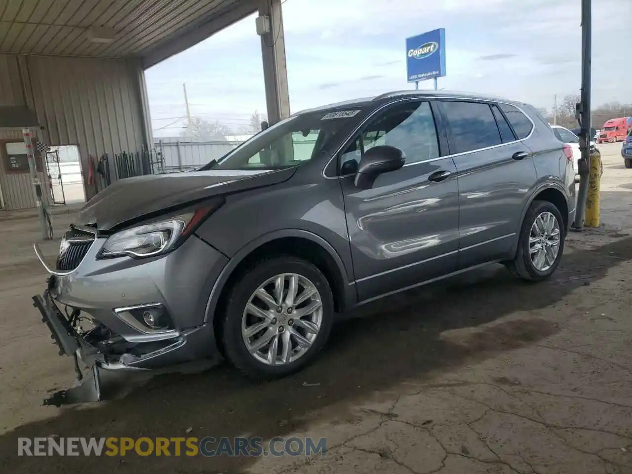 1 Photograph of a damaged car LRBFX3SX0KD145731 BUICK ENVISION 2019