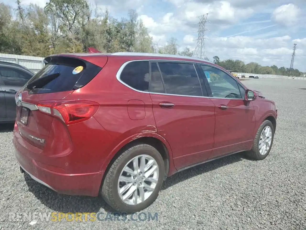 3 Photograph of a damaged car LRBFX3SX2KD043007 BUICK ENVISION 2019