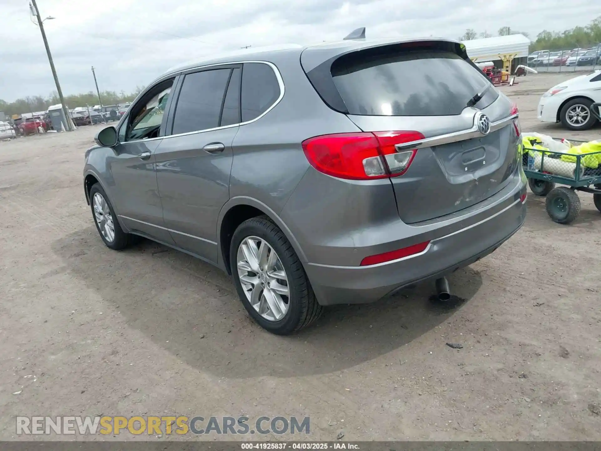 3 Photograph of a damaged car LRBFX3SX6KD015596 BUICK ENVISION 2019