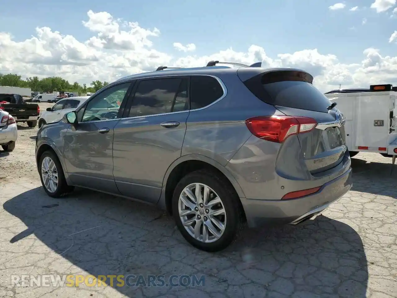 2 fotografías del automóvil dañado LRBFX3SX7KD012142 BUICK ENVISION 2019