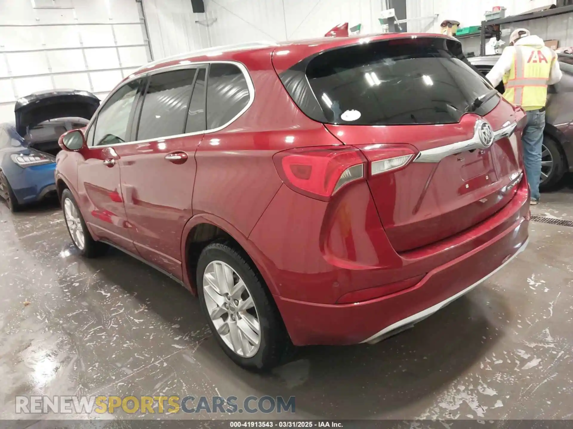 3 Photograph of a damaged car LRBFX3SX7KD039728 BUICK ENVISION 2019