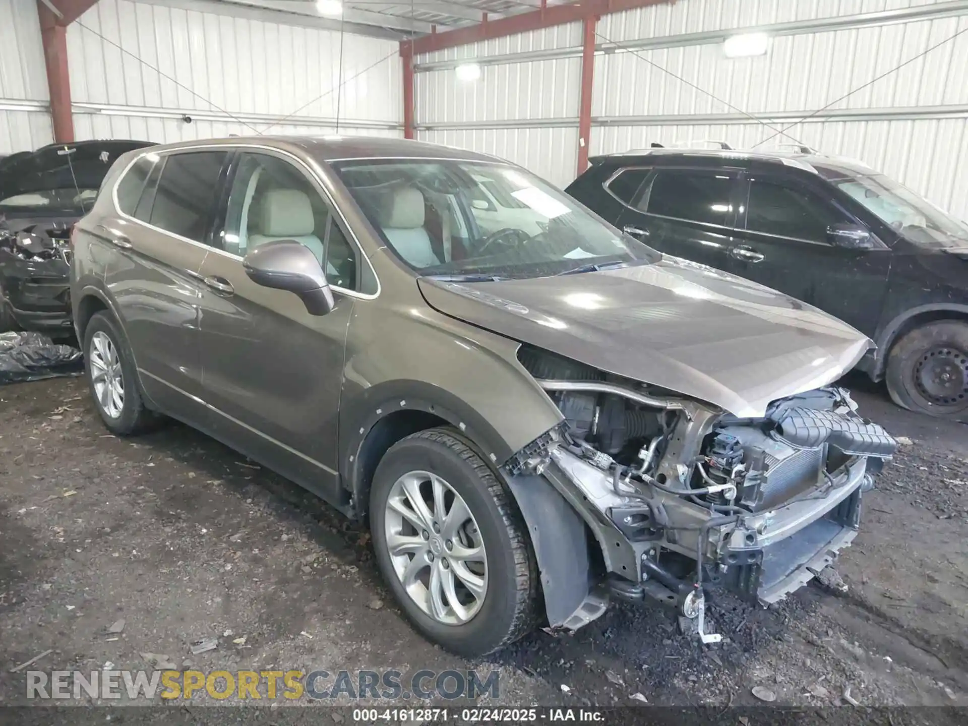 1 Photograph of a damaged car LRBFXBSA2KD090835 BUICK ENVISION 2019