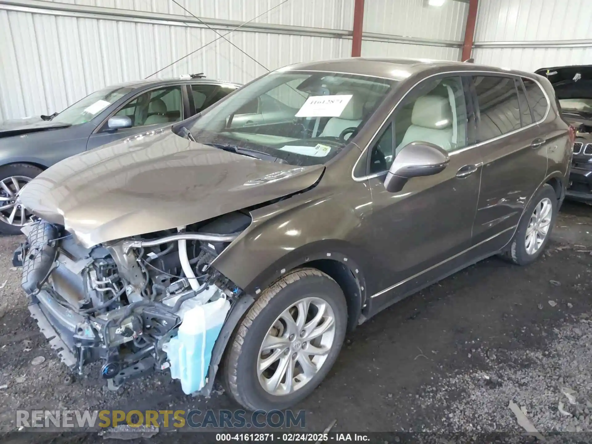 2 Photograph of a damaged car LRBFXBSA2KD090835 BUICK ENVISION 2019