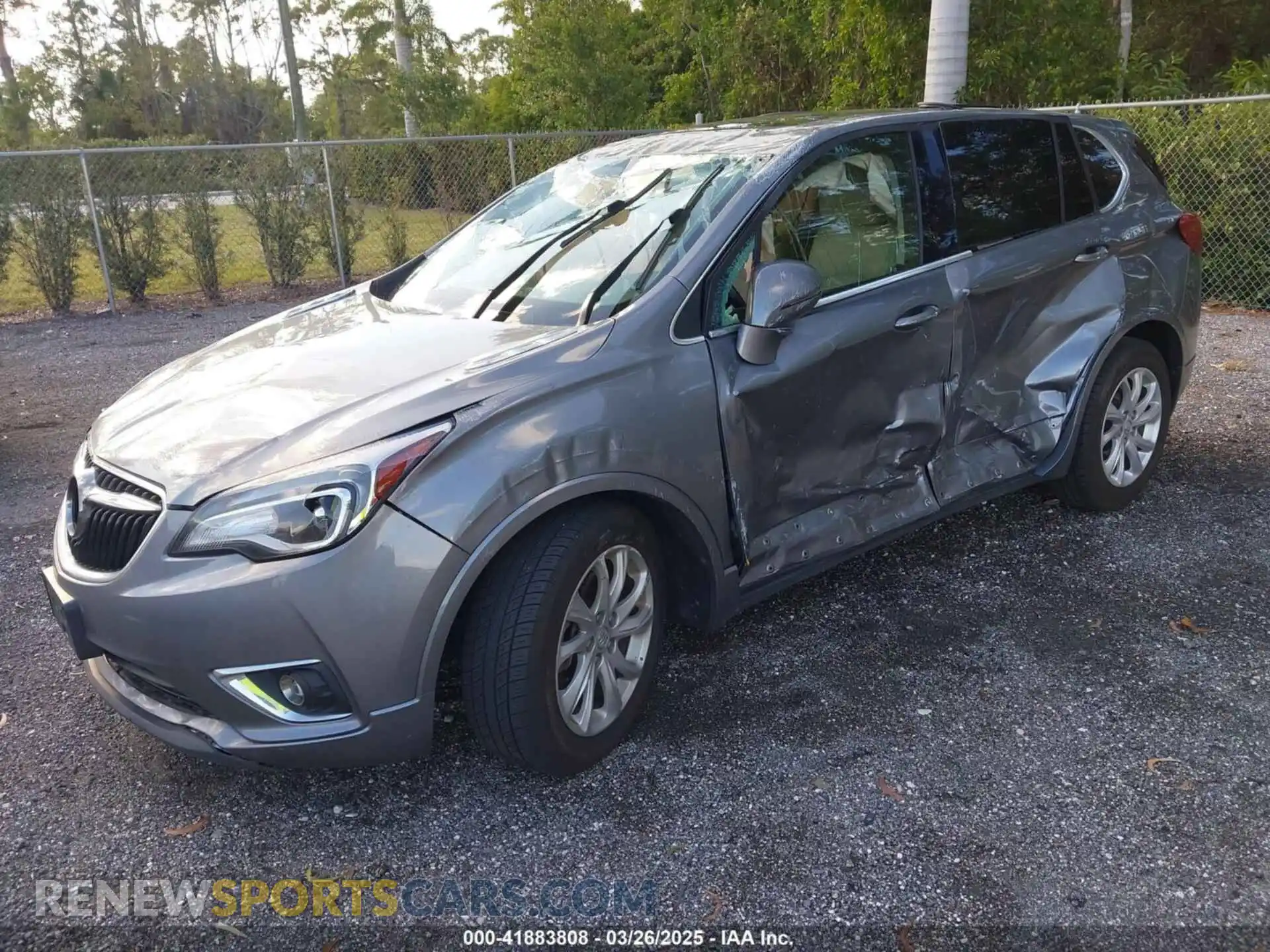 2 Photograph of a damaged car LRBFXBSA3KD075888 BUICK ENVISION 2019