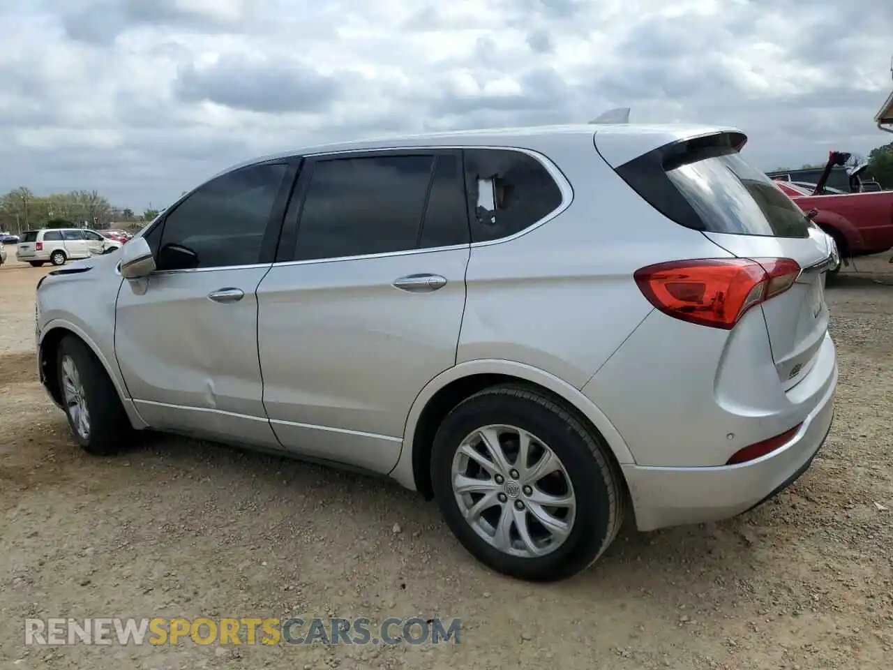 2 Photograph of a damaged car LRBFXBSA4KD091615 BUICK ENVISION 2019