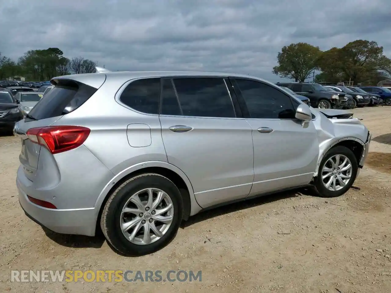 3 Photograph of a damaged car LRBFXBSA4KD091615 BUICK ENVISION 2019