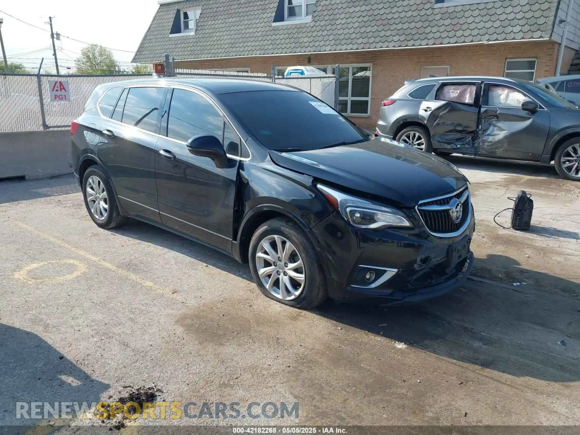1 Photograph of a damaged car LRBFXBSA4KD146323 BUICK ENVISION 2019