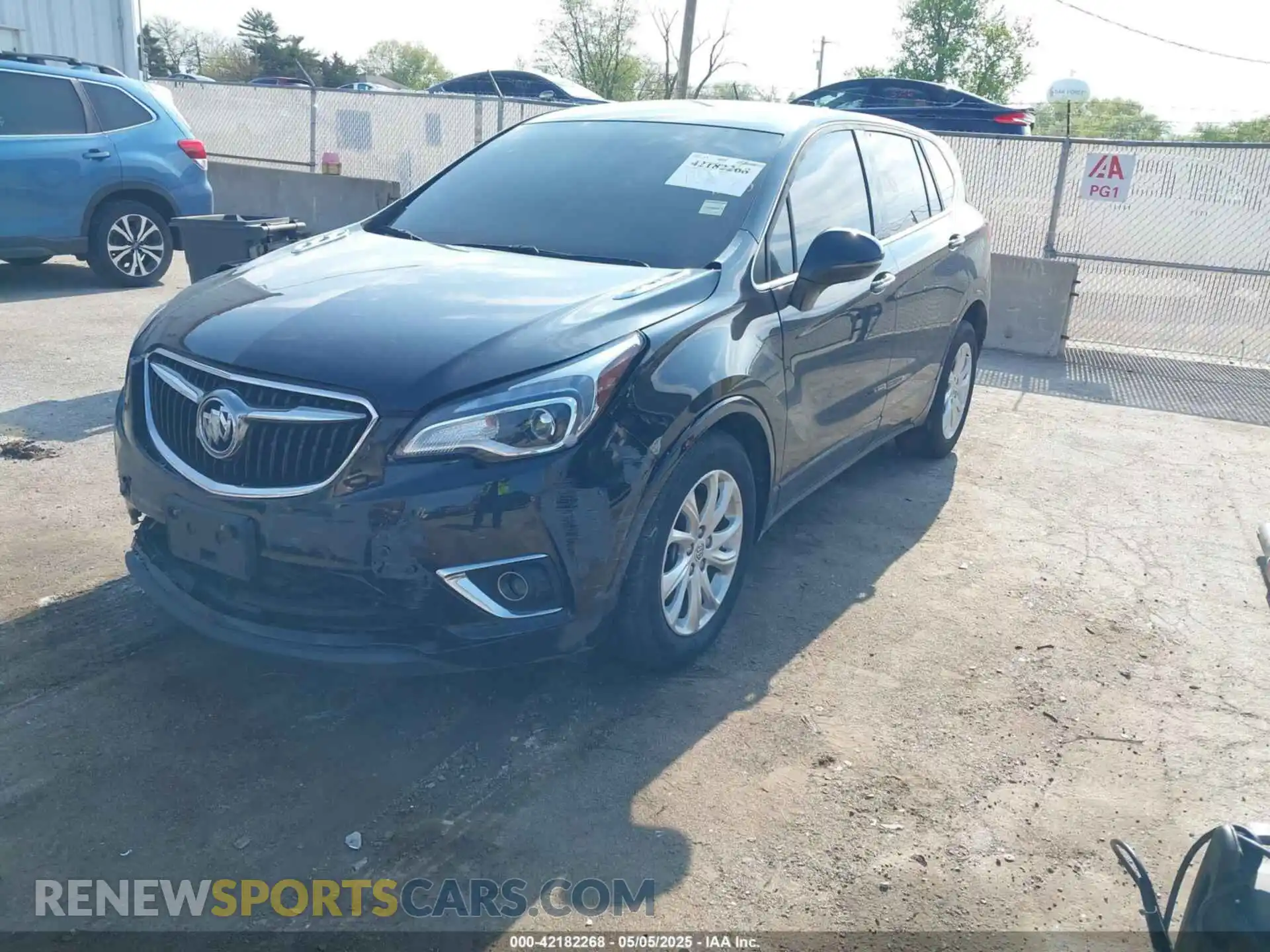 2 Photograph of a damaged car LRBFXBSA4KD146323 BUICK ENVISION 2019