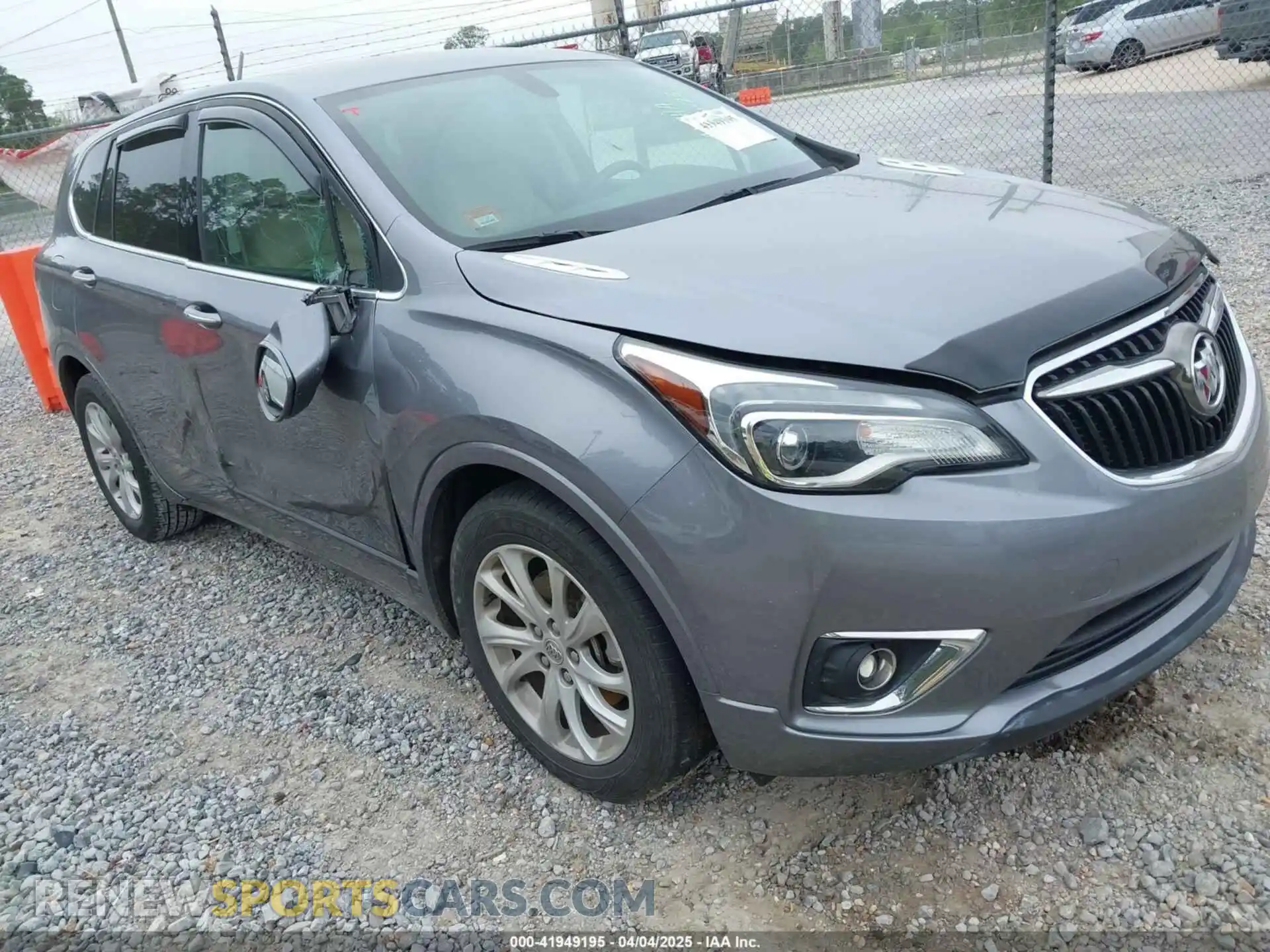 1 Photograph of a damaged car LRBFXBSA5KD013697 BUICK ENVISION 2019