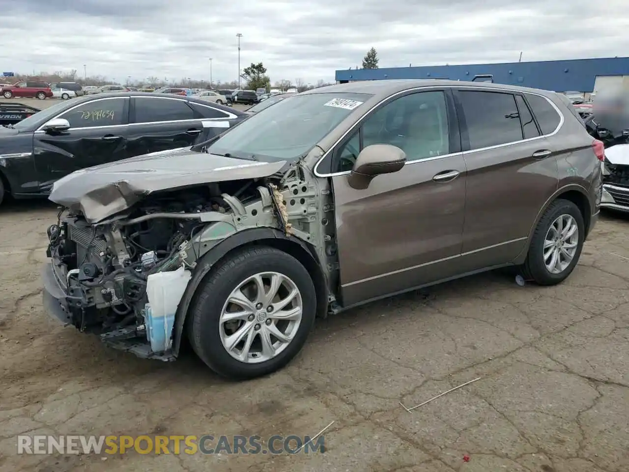 1 Фотография поврежденного автомобиля LRBFXBSA8KD026296 BUICK ENVISION 2019