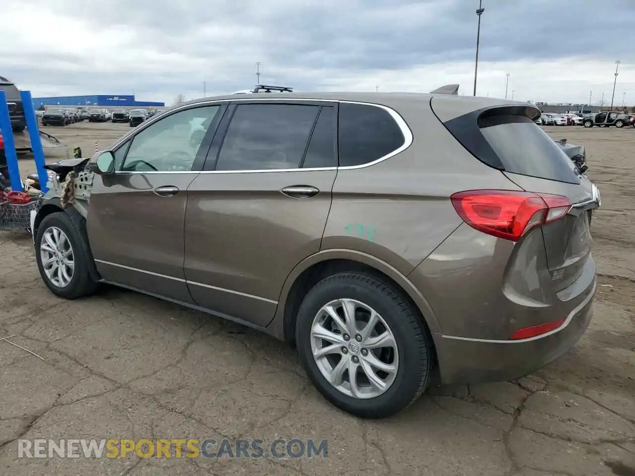 2 Фотография поврежденного автомобиля LRBFXBSA8KD026296 BUICK ENVISION 2019