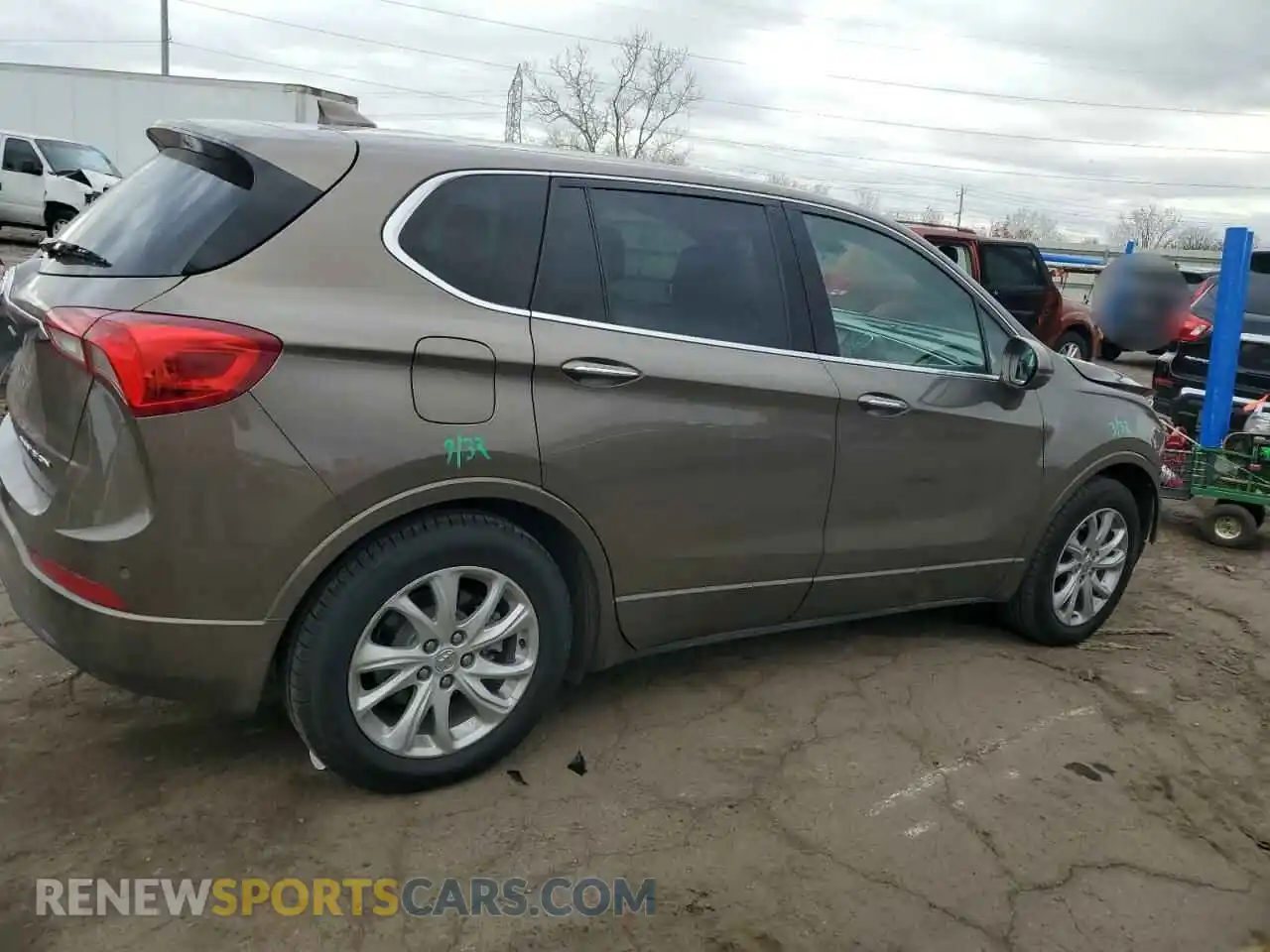 3 Фотография поврежденного автомобиля LRBFXBSA8KD026296 BUICK ENVISION 2019