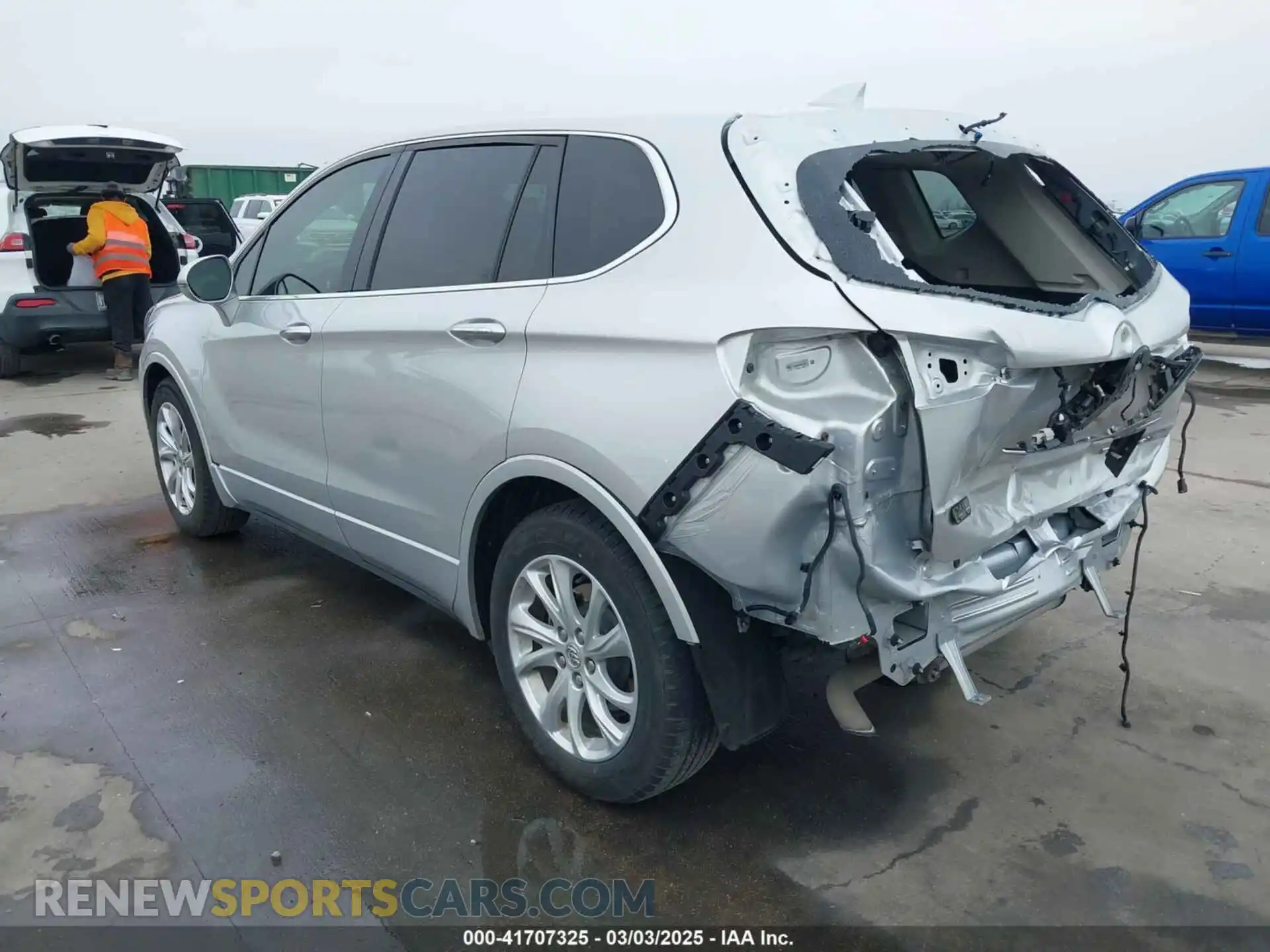3 Photograph of a damaged car LRBFXBSAXKD100897 BUICK ENVISION 2019
