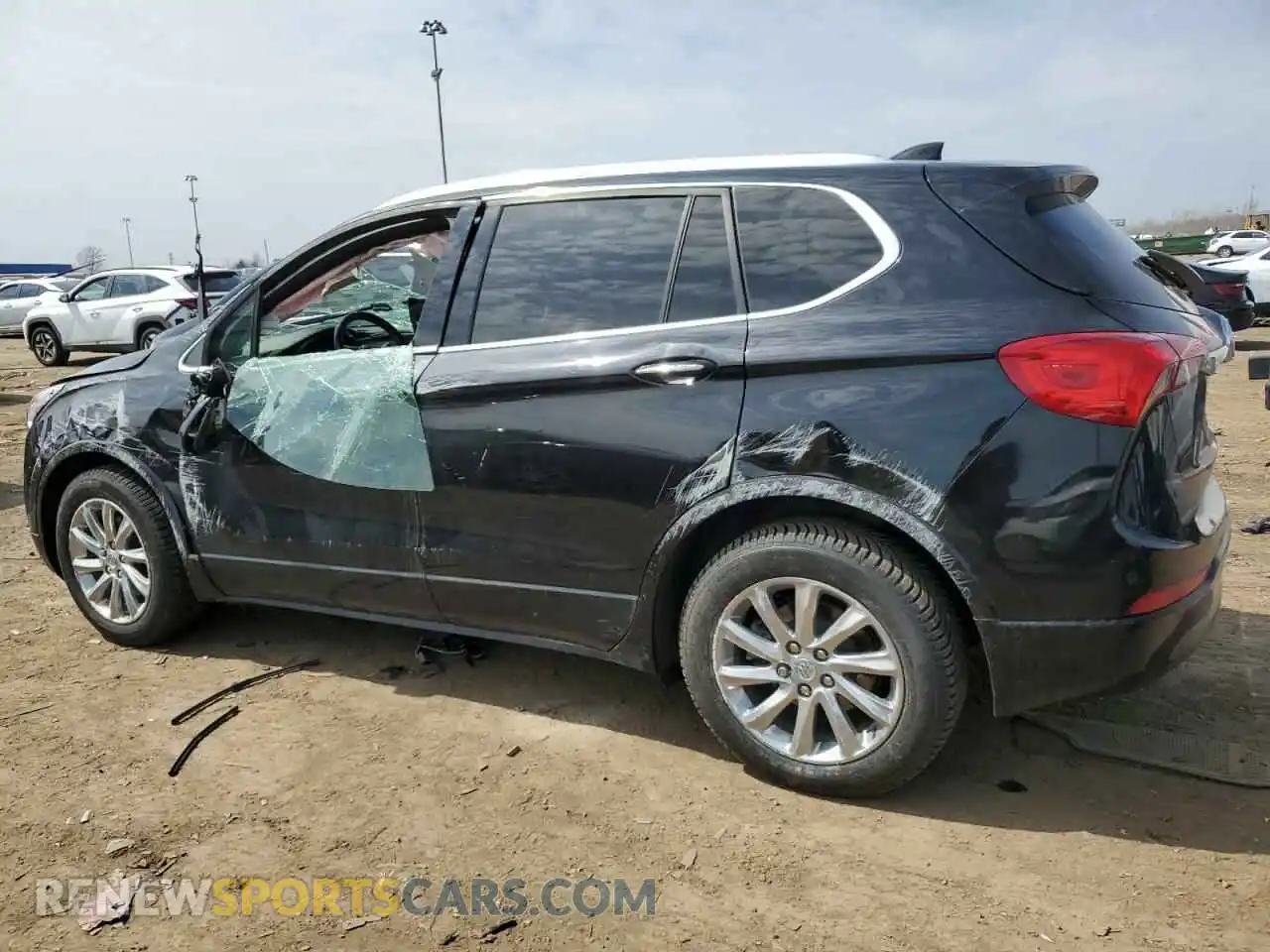 2 Photograph of a damaged car LRBFXCSA0KD121196 BUICK ENVISION 2019