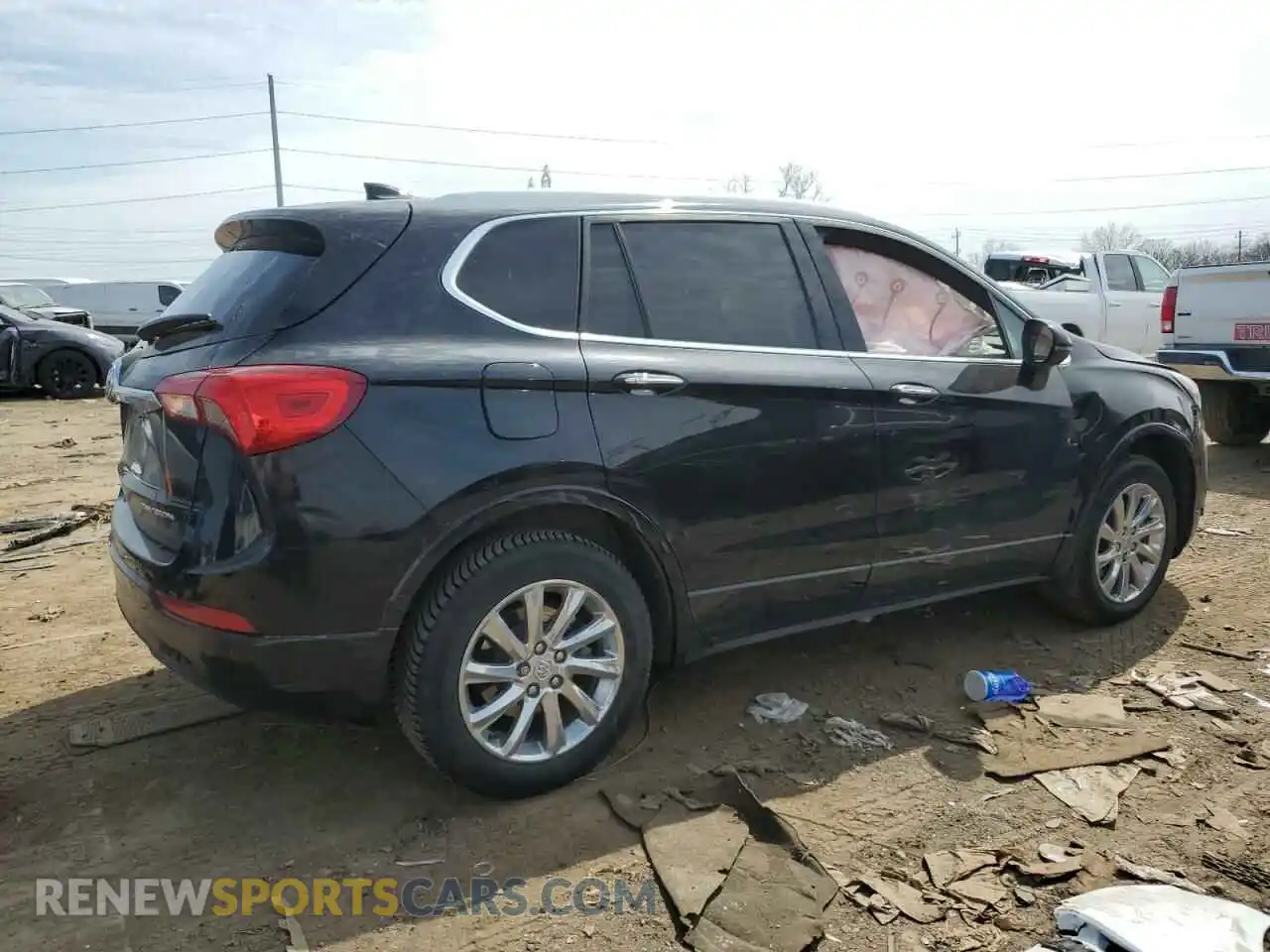 3 Photograph of a damaged car LRBFXCSA0KD121196 BUICK ENVISION 2019