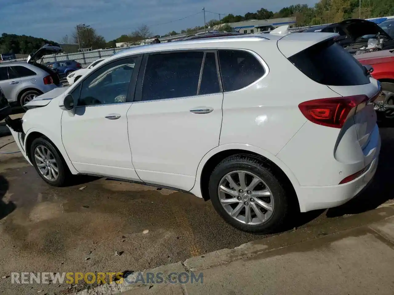 2 Photograph of a damaged car LRBFXCSA1KD009474 BUICK ENVISION 2019