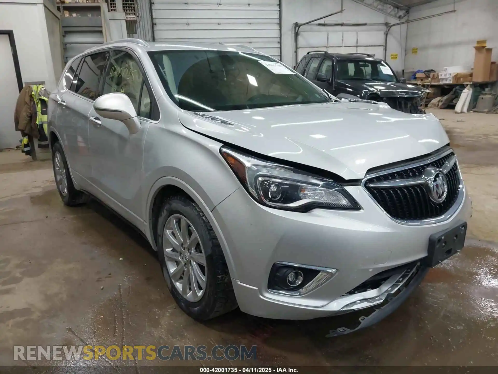 1 Photograph of a damaged car LRBFXCSA3KD119247 BUICK ENVISION 2019