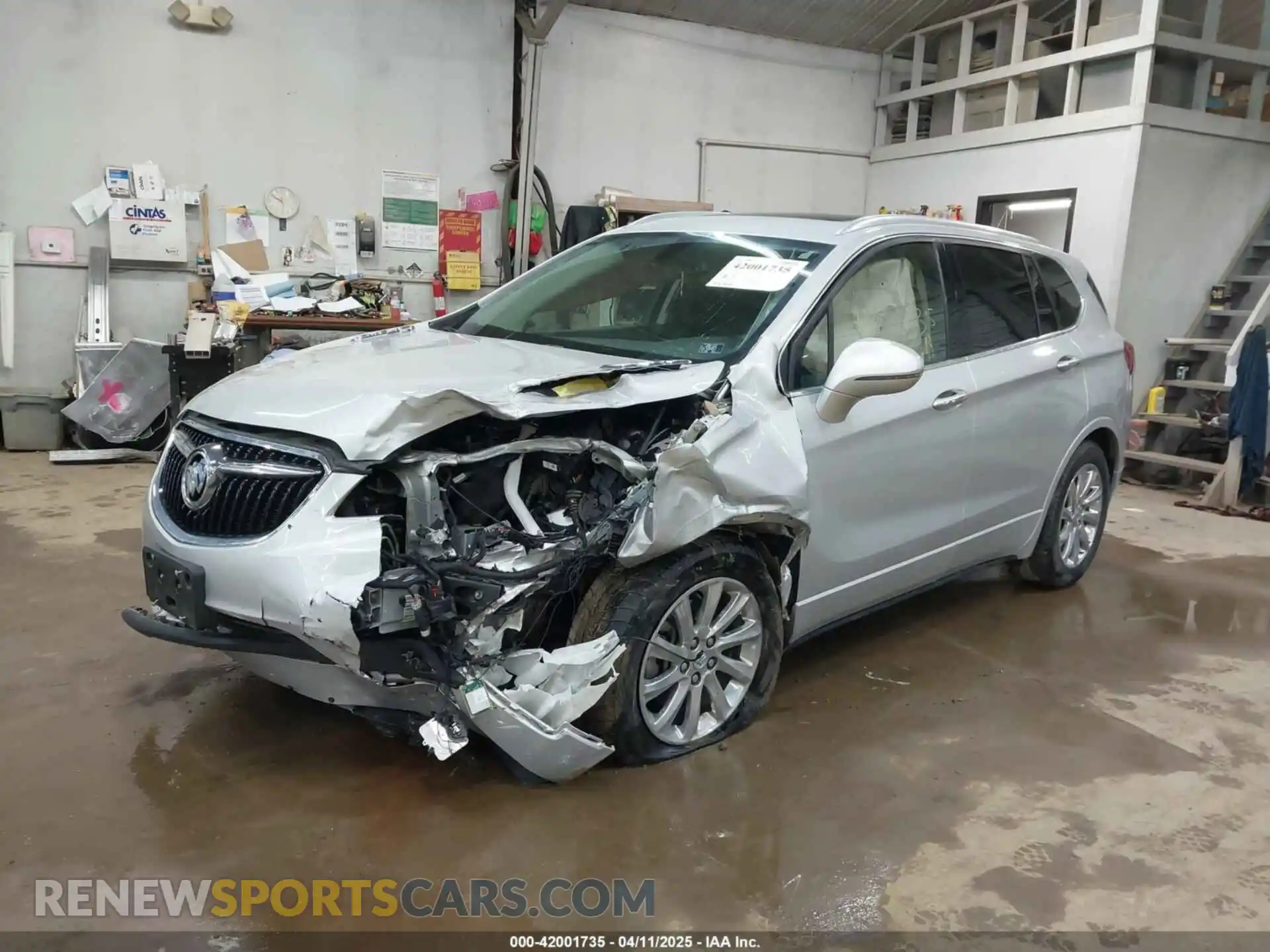 2 Photograph of a damaged car LRBFXCSA3KD119247 BUICK ENVISION 2019