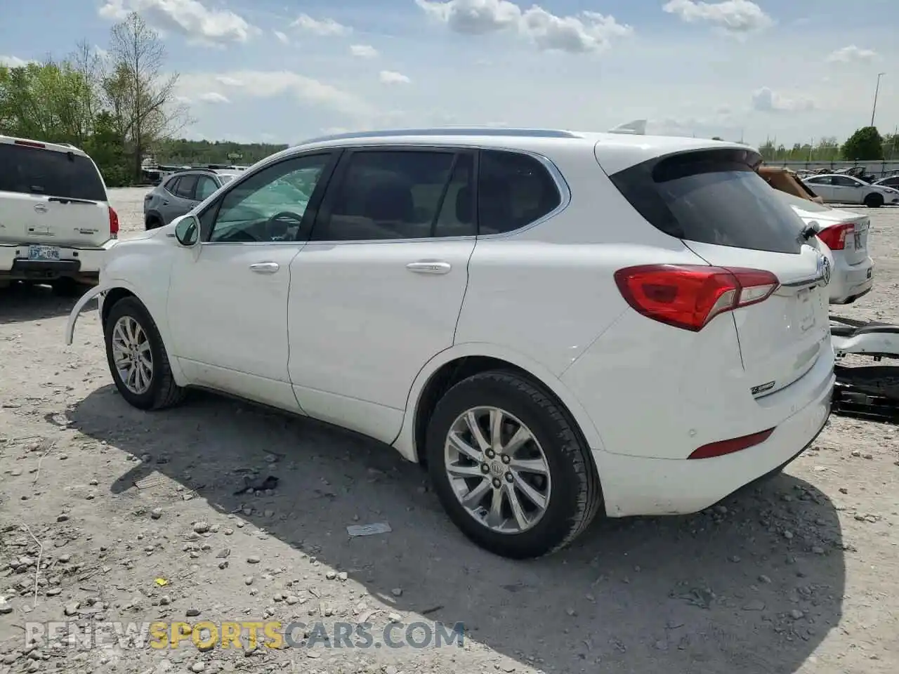 2 Photograph of a damaged car LRBFXCSA4KD000560 BUICK ENVISION 2019