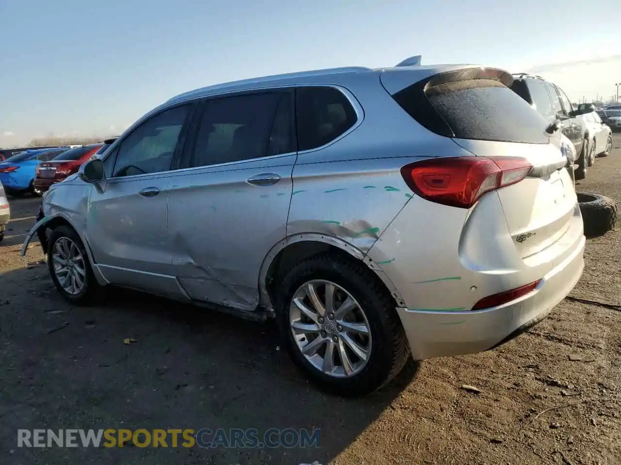 2 Photograph of a damaged car LRBFXCSA4KD002714 BUICK ENVISION 2019