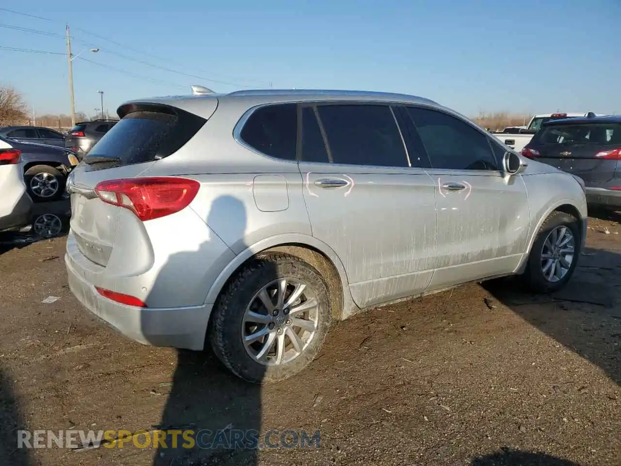 3 Photograph of a damaged car LRBFXCSA4KD002714 BUICK ENVISION 2019