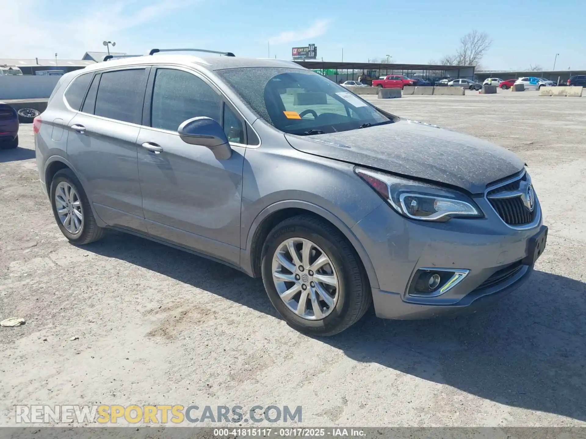 1 Photograph of a damaged car LRBFXCSA4KD066865 BUICK ENVISION 2019