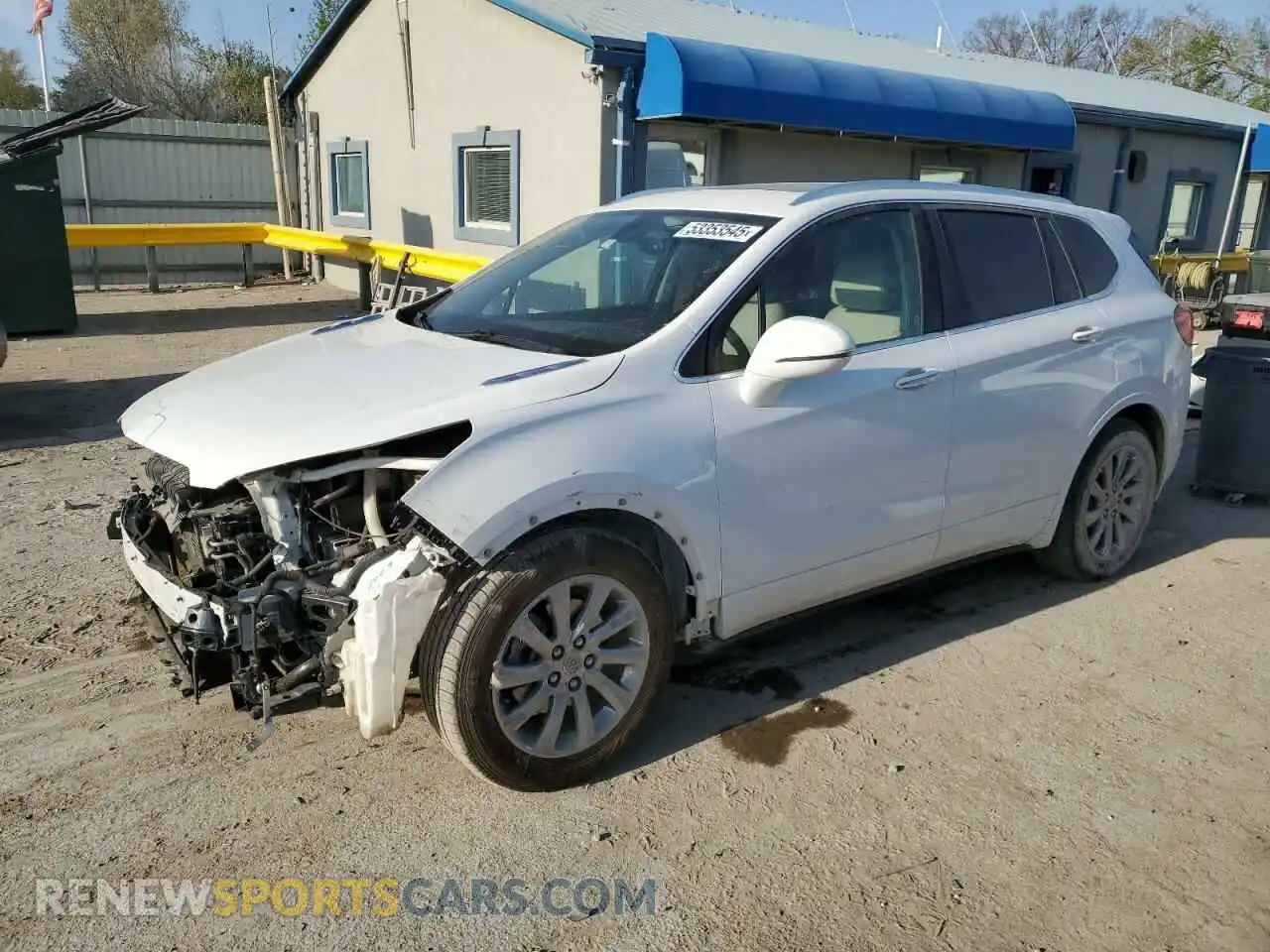 1 Photograph of a damaged car LRBFXCSA5KD006223 BUICK ENVISION 2019
