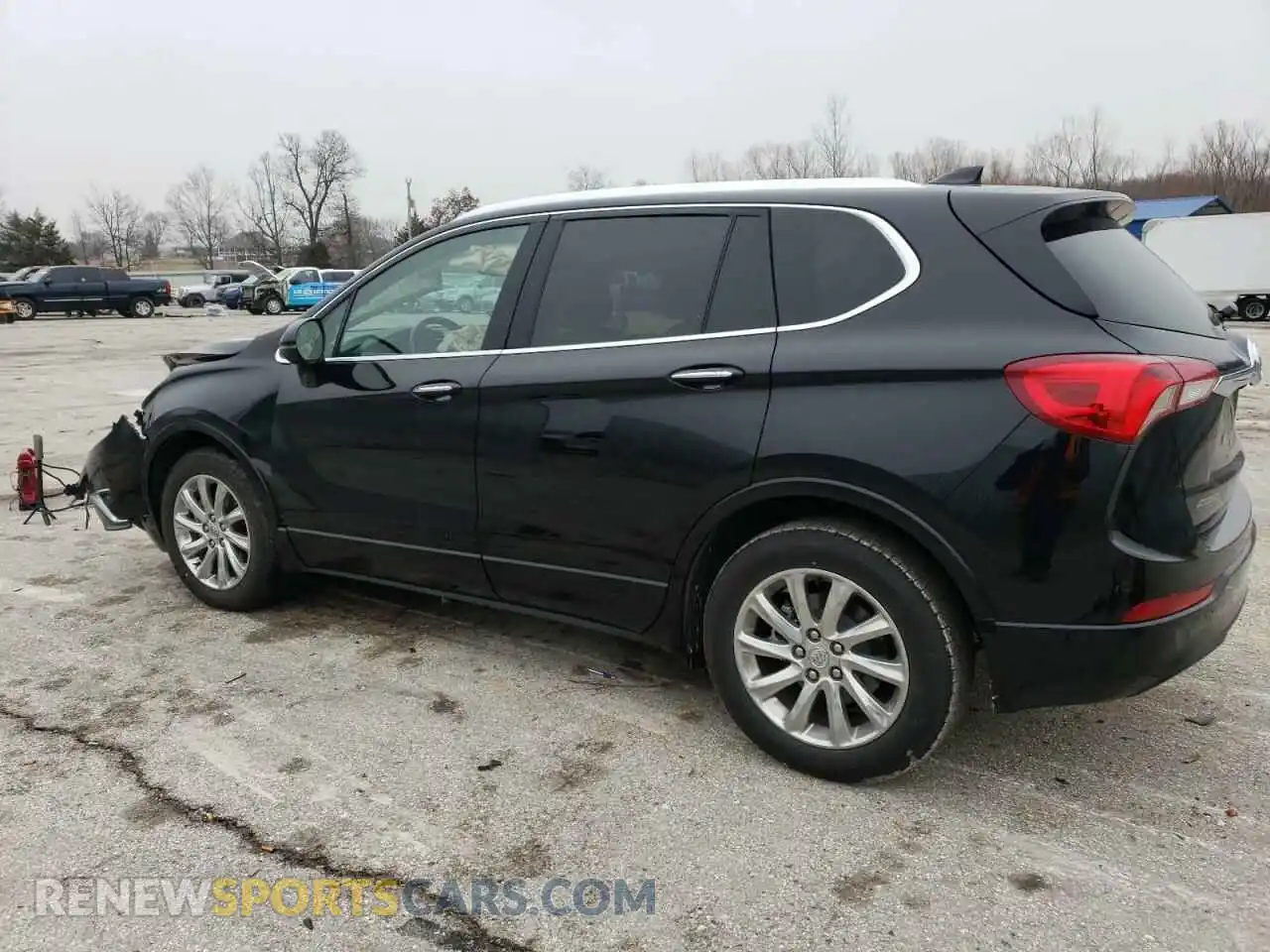 2 fotografías del automóvil dañado LRBFXCSA5KD066387 BUICK ENVISION 2019