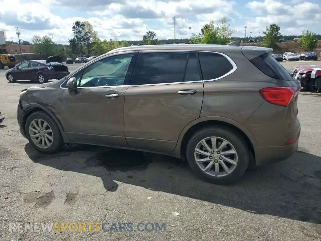 2 Photograph of a damaged car LRBFXCSA6KD120585 BUICK ENVISION 2019