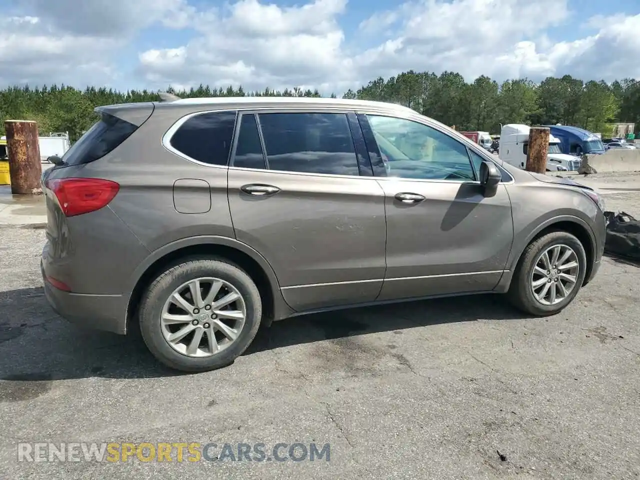 3 Photograph of a damaged car LRBFXCSA6KD120585 BUICK ENVISION 2019