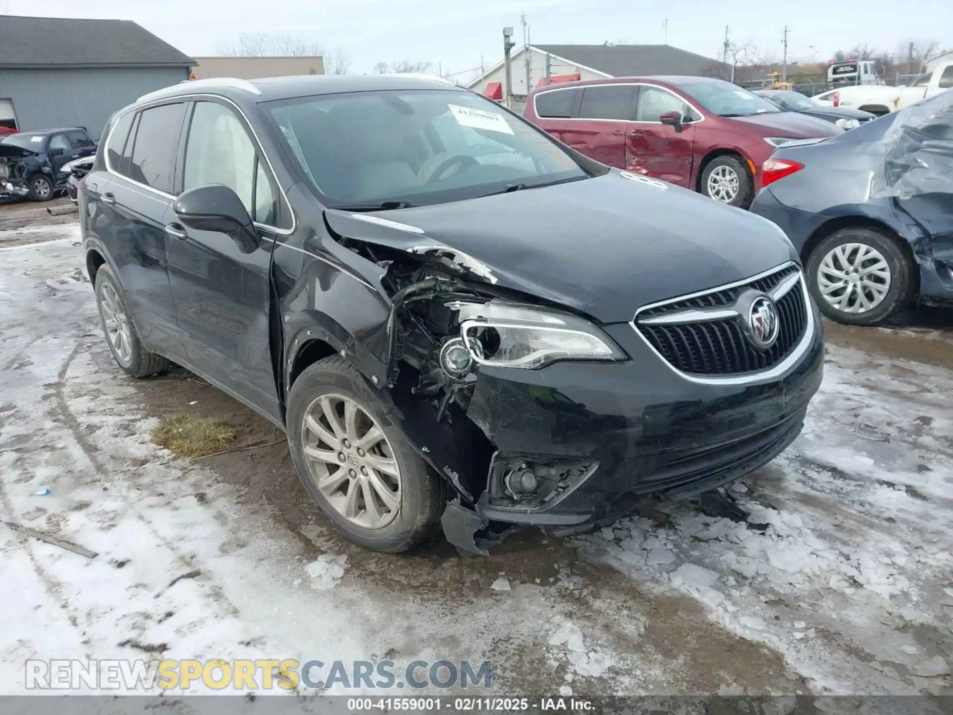 1 Photograph of a damaged car LRBFXCSA7KD006479 BUICK ENVISION 2019