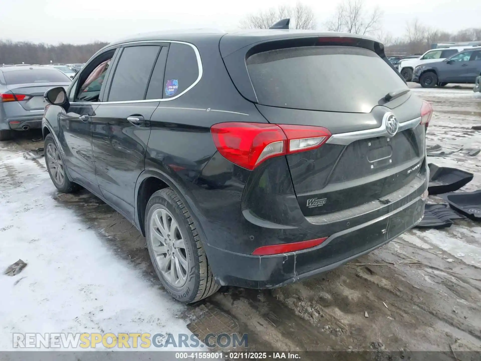 3 Photograph of a damaged car LRBFXCSA7KD006479 BUICK ENVISION 2019