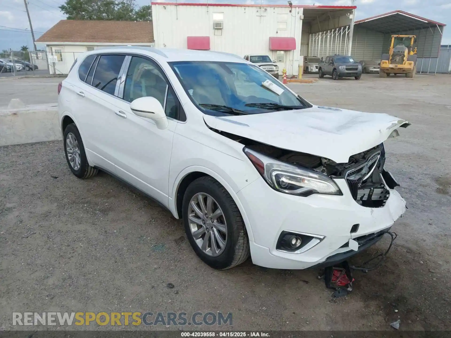 1 Photograph of a damaged car LRBFXCSA7KD015442 BUICK ENVISION 2019