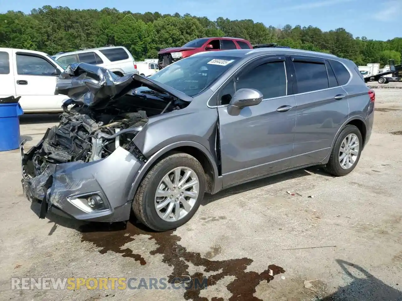 1 Фотография поврежденного автомобиля LRBFXCSA8KD012419 BUICK ENVISION 2019