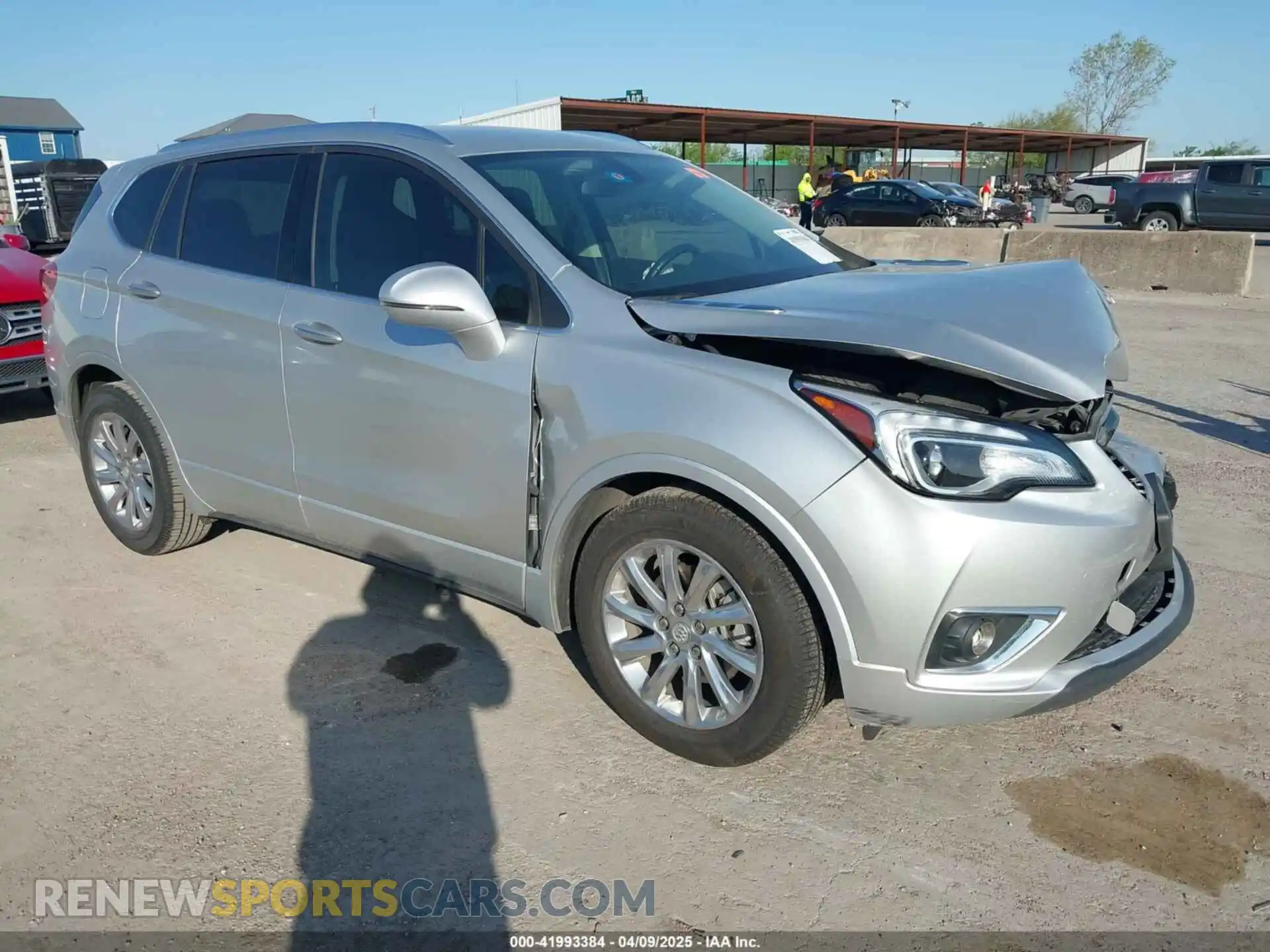 1 fotografías del automóvil dañado LRBFXCSA8KD018348 BUICK ENVISION 2019