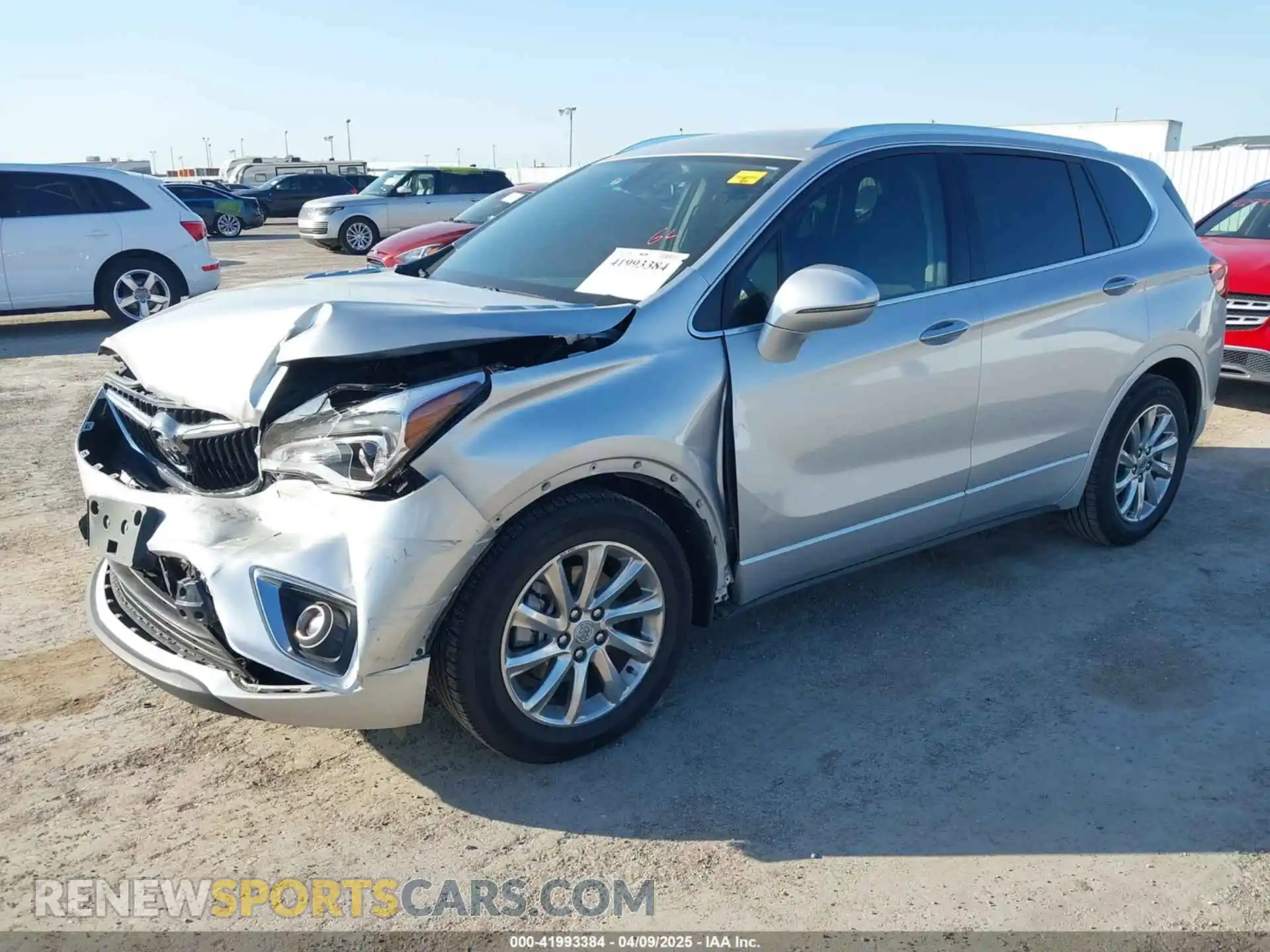 2 fotografías del automóvil dañado LRBFXCSA8KD018348 BUICK ENVISION 2019