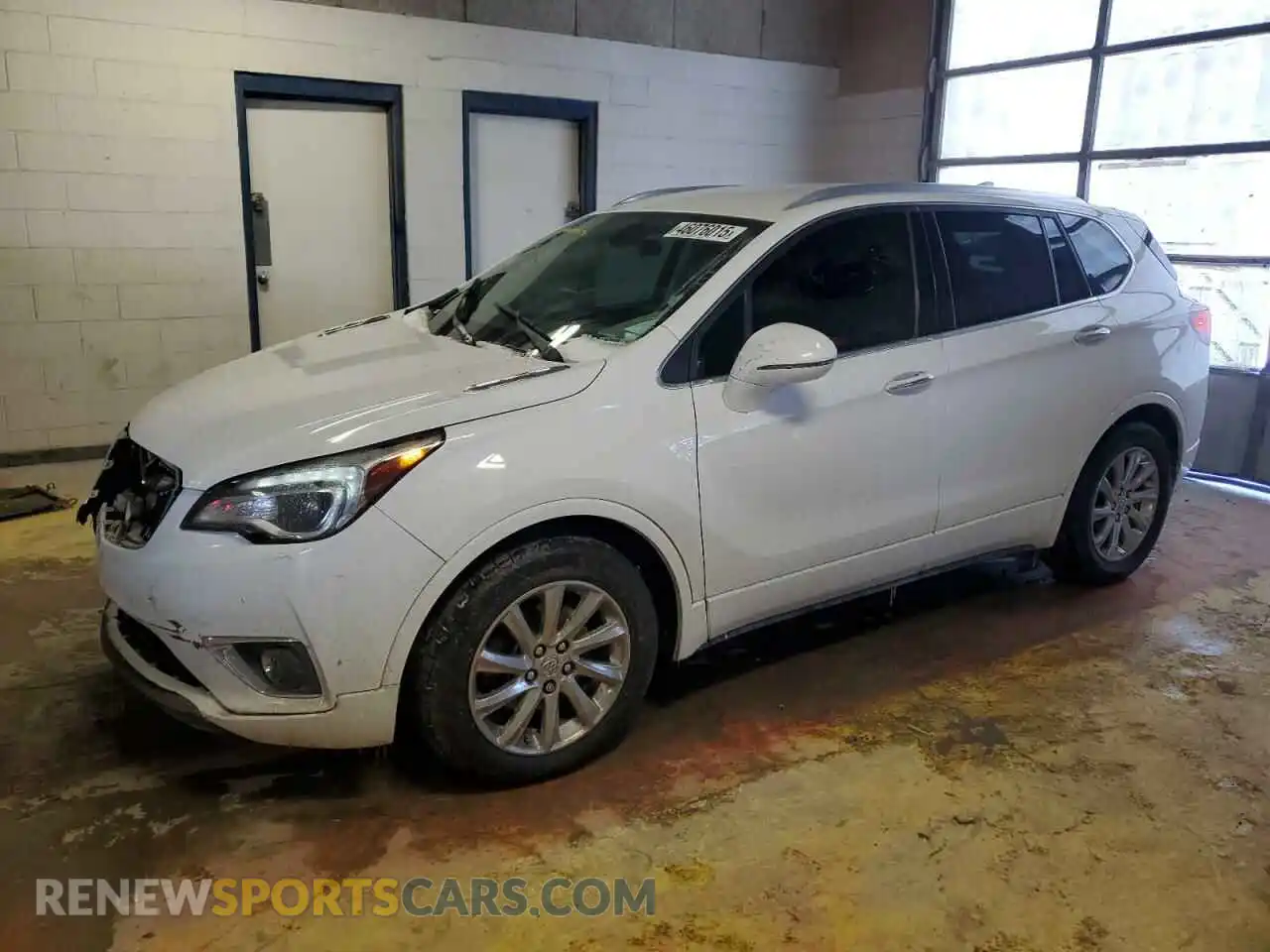 1 Photograph of a damaged car LRBFXCSA9KD042965 BUICK ENVISION 2019