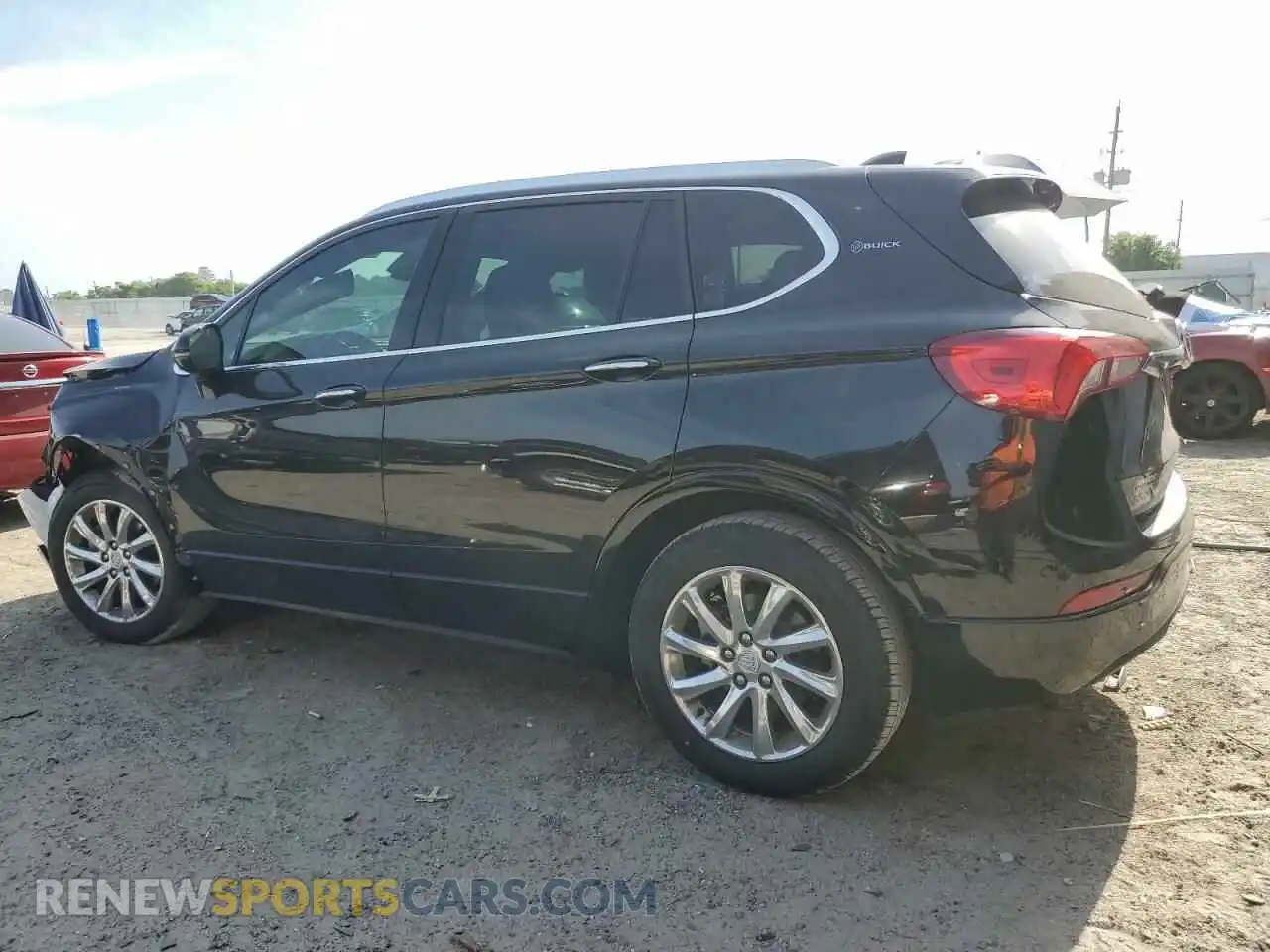 2 Photograph of a damaged car LRBFXCSAXKD041601 BUICK ENVISION 2019