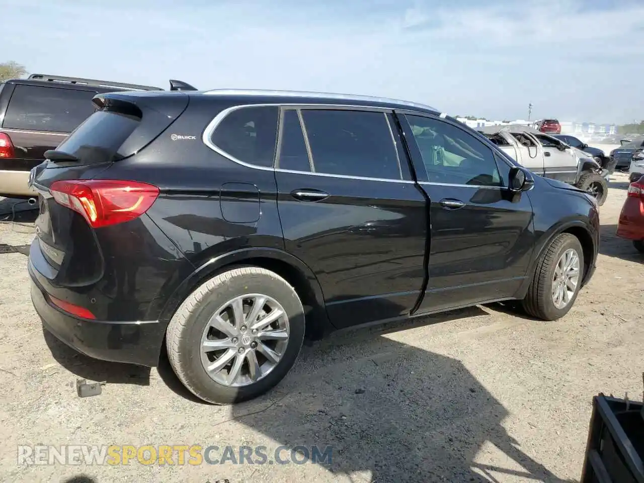 3 Photograph of a damaged car LRBFXCSAXKD041601 BUICK ENVISION 2019