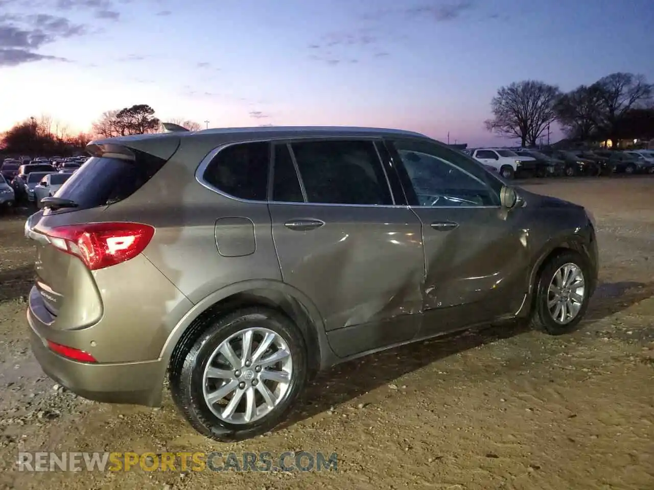 3 Photograph of a damaged car LRBFXCSAXKD043557 BUICK ENVISION 2019
