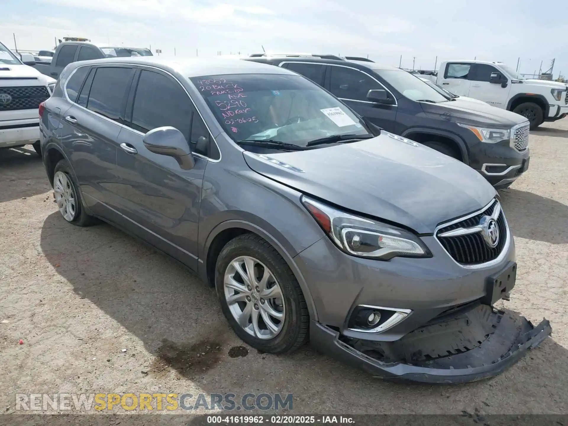 1 Photograph of a damaged car LRBFX1SA0LD225290 BUICK ENVISION 2020