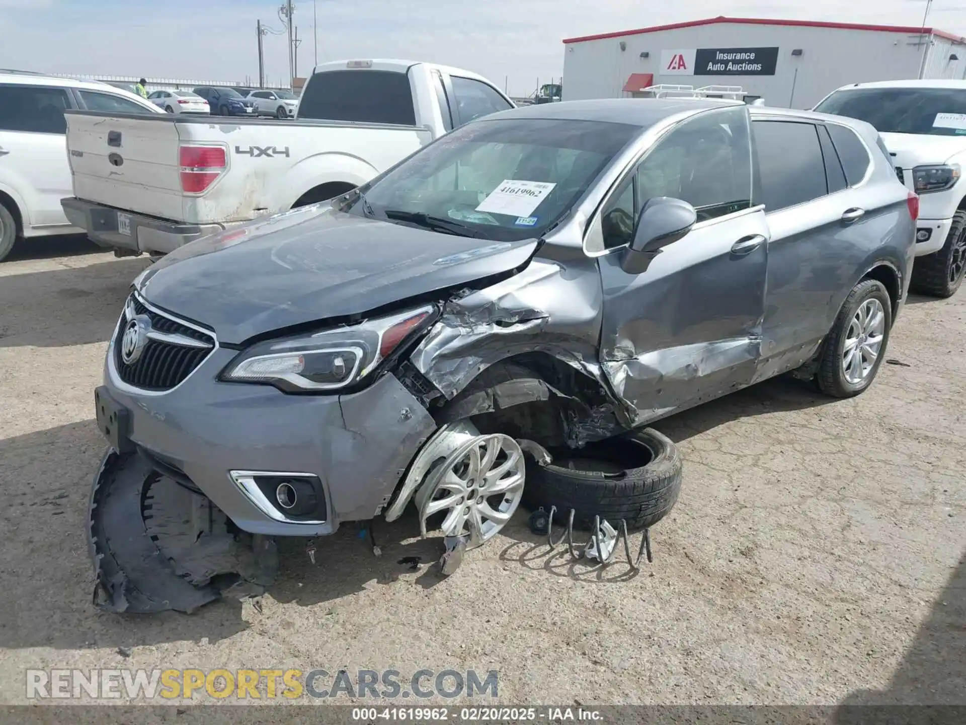 2 Photograph of a damaged car LRBFX1SA0LD225290 BUICK ENVISION 2020
