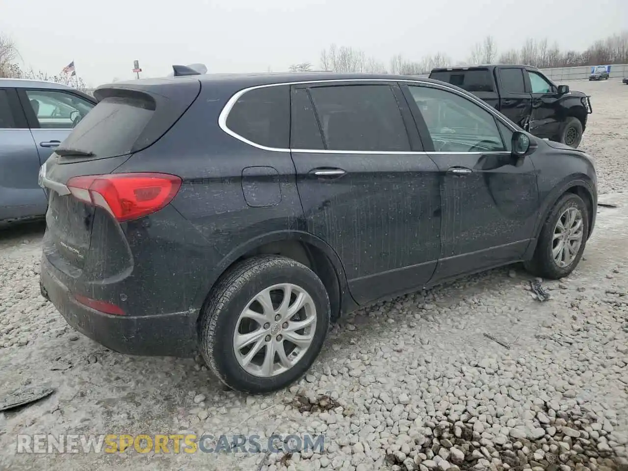 3 Photograph of a damaged car LRBFX1SA4LD100745 BUICK ENVISION 2020