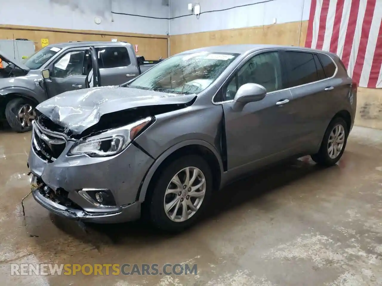 1 Photograph of a damaged car LRBFX1SA6LD179206 BUICK ENVISION 2020