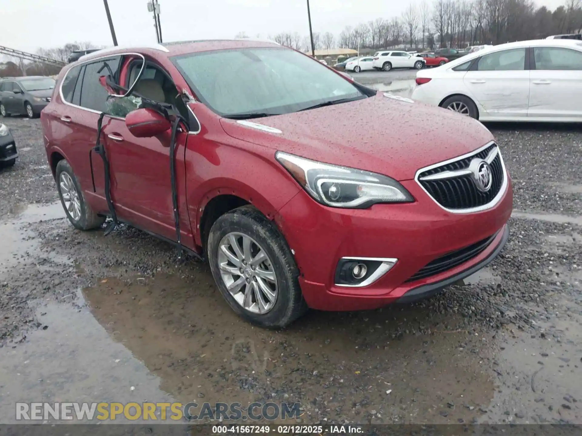1 Photograph of a damaged car LRBFX2SA1LD034760 BUICK ENVISION 2020