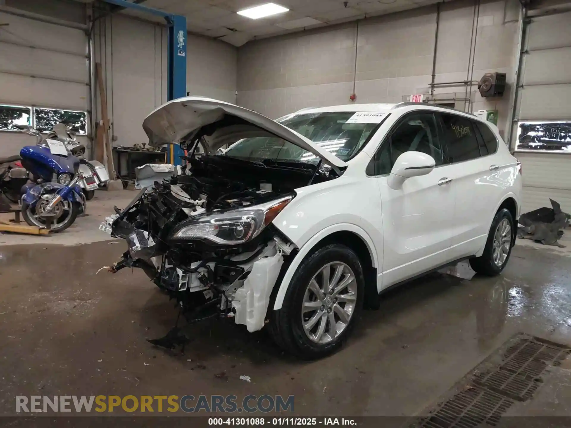 2 Photograph of a damaged car LRBFX2SA3LD013425 BUICK ENVISION 2020